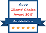 Avvo 2017 Clients' Choice Award