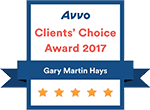 Avvo 2017 Clients' Choice Award