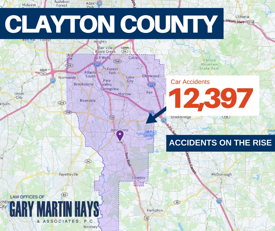 Clayton County Accidents on the Rise : Gary Martin Hays & Associates